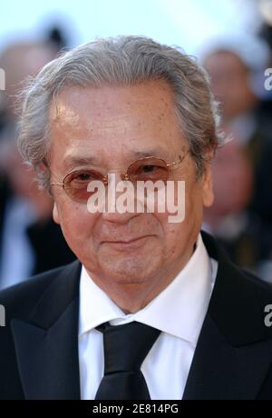 French lawyer Jacques Verges arrives at the Palais des Festivals for the screening of the film 'Zodiac' directed by David Fincher and presented in competition at the 60th International Film Festival in Cannes, France on May 17, 2007. Photo by Hahn-Nebinger-Orban/ABACAPRESS.COM Stock Photo