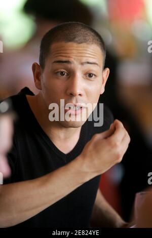 Steevy Boulay poses during the Futuroscope's 20th birthday in Poitiers, France on June 2, 2007. Photo by Mousse/ABACAPRESS.COM Stock Photo