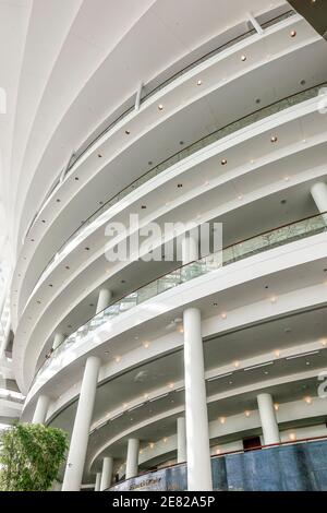 The Sanford and Dolores Ziff Ballet Opera House of The Arsht Center for the Performing Arts of Miami-Dade County. Stock Photo