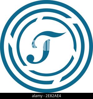 Letter T Business corporate abstract unity vector logo design template Letter T Logo Template vector icon design Stock Vector