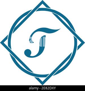 Letter T Business corporate abstract unity vector logo design template Letter T Logo Template vector icon design Stock Vector