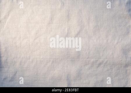 Texture of gray linen napkin Stock Photo