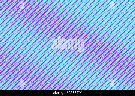 Blue and pink dotted halftone vector background. Subtle halftone digital texture. Faded dotted gradient. Comic effect overlay. Retro dot pattern on tr Stock Vector