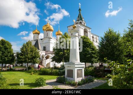 The architectural ensemble of the Holy Trinity Ipatiev Monastery. Ipatiev monastery in the Western part of Kostroma on the banks of the same river nea Stock Photo