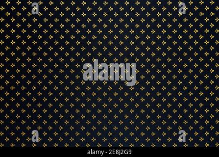 Elegant and rich abstract textile background. Gold monograms on the dark  background Stock Photo - Alamy