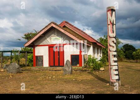 Wildlife museum in the Unesco world heritage sight Lope national park, Gabon Stock Photo