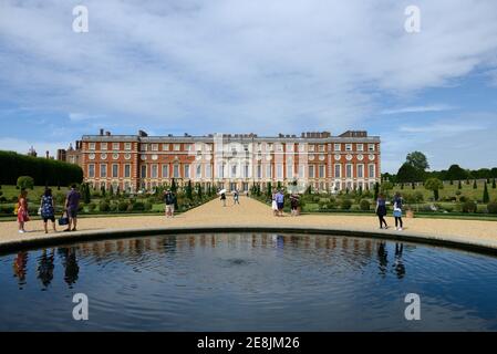 Hampton Court Palace, near London, Henry VIII, England, United Kingdom Stock Photo