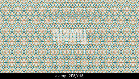 Background geometric pattern Moroccan mosaic Stock Vector