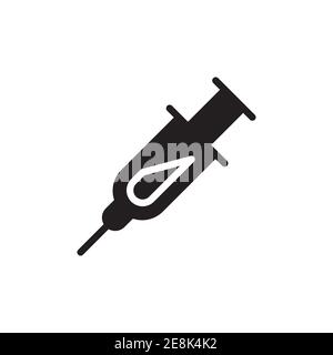 Injection Simple vector icon Stock Vector Image & Art - Alamy