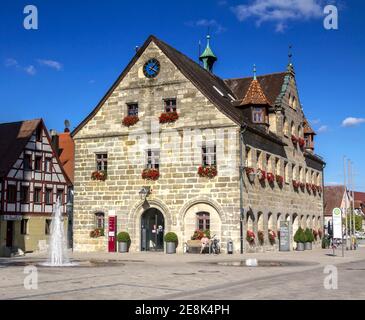 Altdorf bei Nuremberg -  famous historical medieval town, Bavaria, Germany Stock Photo