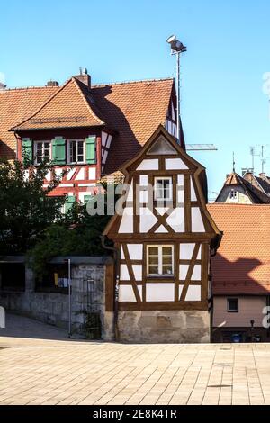 Altdorf bei Nuremberg -  famous historical medieval town, Bavaria, Germany Stock Photo