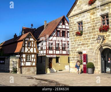 Altdorf bei Nuremberg -  famous historical medieval town, Bavaria, Germany Stock Photo