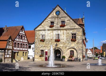 Altdorf bei Nuremberg - famous historical old town, Bavaria, Germany Stock Photo