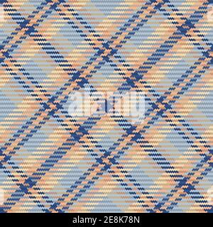 Seamless pattern of scottish tartan plaid. Repeatable background with check fabric texture. Flat vector backdrop of striped textile print. Stock Vector
