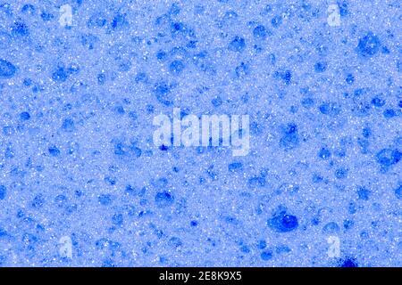 image background slice texture foam rubber blue Stock Photo