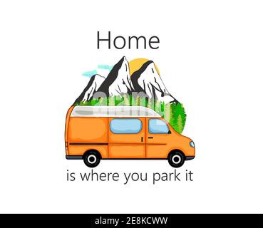 Home Is Where You Park It Book by Foster Huntington | Cool