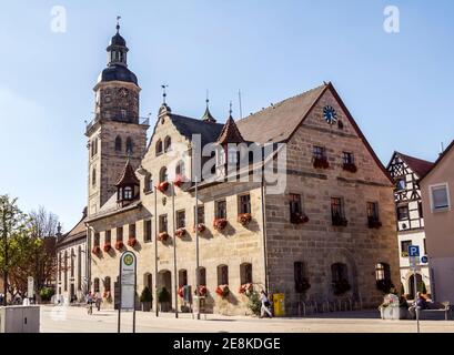 Altdorf bei Nuremberg - famous historical old town, Bavaria, Germany Stock Photo