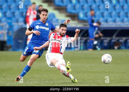 Alberto Rodriguez Tachi Of Alaves During The Spanish Championship La Liga Football Match Between Cadiz Cf And Deportivo Alaves On January 10 21 At Ramon De Carranza Stadium In Cadiz Spain Alberto Rodriguez Tachi Of Alaves During The Spanish Championship La Liga Football Match Between Cadiz Cf And Deportivo Alaves On January 10 21 At Ramon De Carranza Stadium In Cadiz Spain