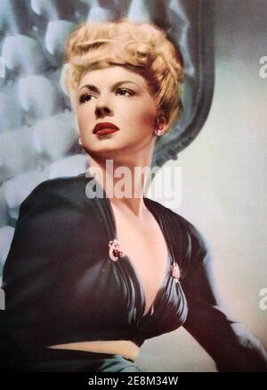 BETTY HUTTON (1921-2007) American stage, film and TV actress in 1944 Stock Photo