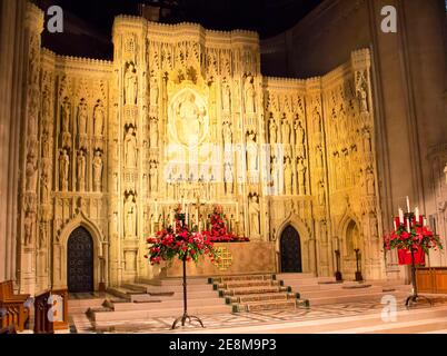 Washington National Cathedral, DC, United States Stock Photo