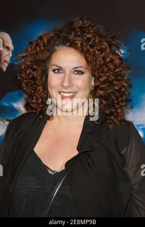 Marianne James poses for pictures as she arrives to the premiere of 'Harry Potter and the Order of the Phoenix', held at the Gaumont Marignan theatre in Paris, France, on July 4, 2007. Photo by Guignebourg-Khayat/ABACAPRESS.COM Stock Photo