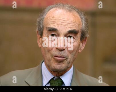 Senator and former justice minister Robert Badinter attends to the 20th anniversary of nazi officer Klaus Barbie trial in Lyon, France on july 2, 2007. Photos by Vincent Dargent/ABACAPRESS.COM Stock Photo