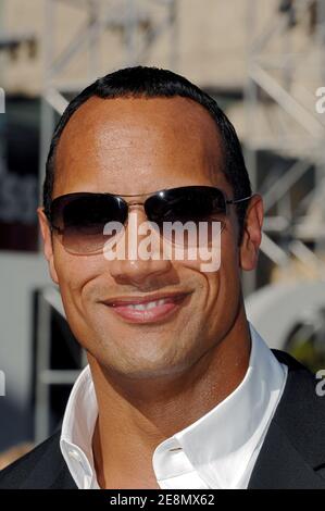 'Actor Dwayne ''The Rock'' Johnson attends the 2007 ESPY Awards held at the Kodak Theatre on Hollywood Boulevard in Los Angeles, CA, USA on July 11, 2007. Photo by Lionel Hahn/ABACAPRESS.COM' Stock Photo