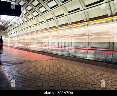Union Station Metro station in Washington DC, United States Stock Photo