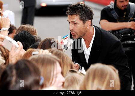 British actor Rupert Everett arrives and signs autographs at the Opening Ceremony, with screening of 'Atonement' of the 64th annual Venice International Film Festival, in Venice, Italy on August 29, 2007. Photo by ABACAPRESS.COM Stock Photo