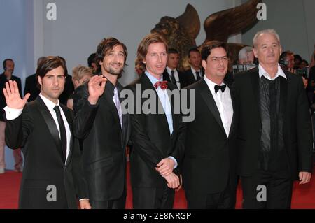 Director Wes Anderson, producer Roman Coppola and actor Waris