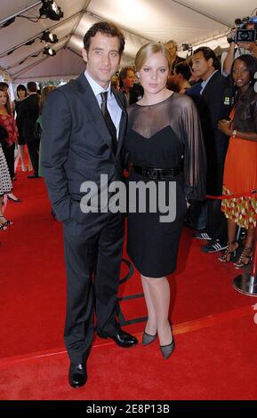 Actors Clive Owen and Abbie Cormish attend the 'Elizabeth:The Golden Age' premiere during the Toronto International Film Festival 2007 in Toronto, ON, Canada on September 9, 2007. Photo by Olivier Douliery/ABACAPRESS.COM Stock Photo