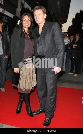 French actor Benoit Magimel and his girlfriend Nikita attend the screening of 'L'Ennemi Intime' at the Gaumont Marignan in Paris, France on September 11, 2007. Photo by Denis Guignebourg/ABACAPRESS.COM Stock Photo