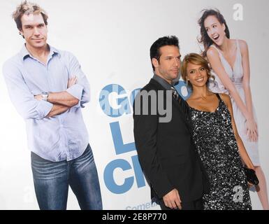 Cast members Dane Cook and Jessica Alba attend the premiere of Lionsgate 'Good Luck Chuck' at the Mann National Theatre in Westwood, Los Angeles, CA, USA on September 19, 2007. Photo by Lionel Hahn/ABACAPRESS.COM Stock Photo