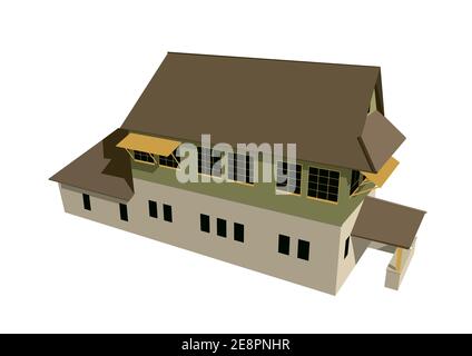 building vector illustration Stock Vector