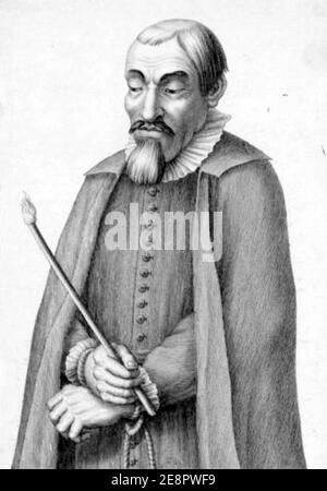 Miguel de Molinos 1687. Stock Photo