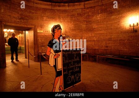 Germany/Berchtesgarden/Obersalzberg/ eagles Nest /Lift /elevator to the eagles Nest Stock Photo