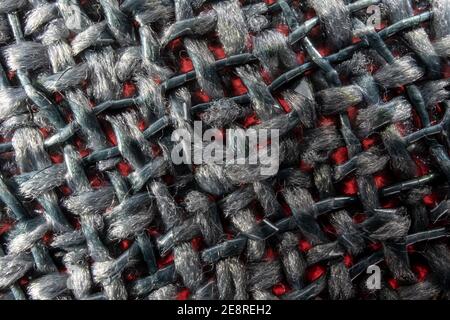 Sponge detail texture, sponge texture macro background. Wire mesh on sponge surface background Stock Photo