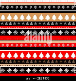 Christmas symbols background for web, wallpaper, wrapping paper, packaging,gifts and decorations. Stock Vector
