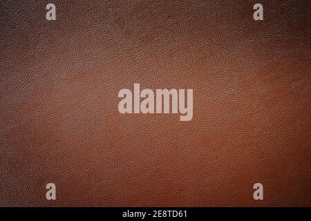Dark brown leather texture can be use as background Stock Photo