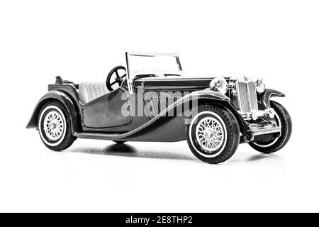 Matchbox Models of Yesteryear Y-8 MG TC 1945 Stock Photo