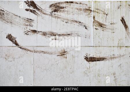 Dirty wall Stock Photo
