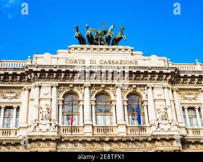 Palazzo della Suprema Corte di Cassazione (Supreme Court of Cassation building) - Rome, Italy Stock Photo