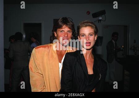 Nicollette Sheridan And Roger Wilson 1986 Credit: Ralph Dominguez 