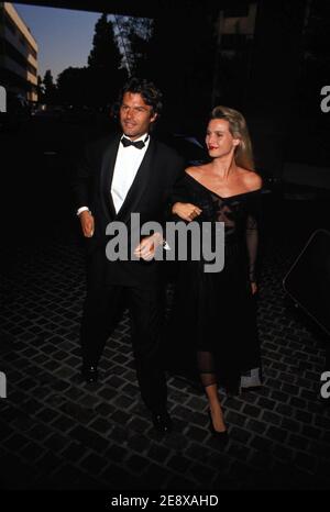 Harry Hamlin And Nicollette Sheridan 1991  Credit: Ralph Dominguez/MediaPunch Stock Photo