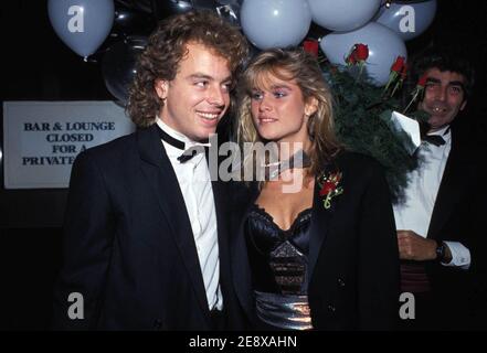 Nicollette Sheridan And Leif Garrett 1984 Credit: Ralph Dominguez/MediaPunch Stock Photo