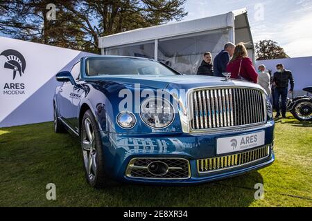 Bentley Mulsanne on show at the Concours d’Elegance held at Blenheim Palace on the 26 September 2020 Stock Photo