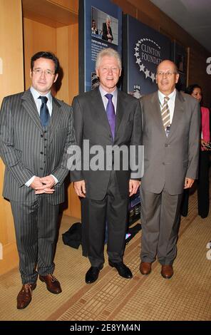 Former US President Bill Clinton C Francois Henry Bennahmias