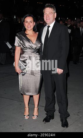 Director Kenneth Branagh and wife Lindsay Brunnock attend the Museum of the Moving Image 'Salute to Tom Cruise,' held at Cipriani Restaurant on 42nd Street in New York City, NY, USA on November 6, 2007. Photo by Gregorio Binuya/ABACAPRESS.COM Stock Photo