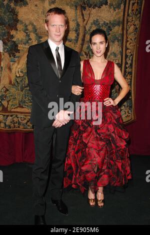 Actress Jennifer Connelly and husband Paul Bettany attends the 7th On Sale black-tie gala dinner, held at 69th St Armory in New York City, NY, USA on November 15, 2007. Photo by Gregorio Binuya/ABACAPRESS.COM Stock Photo
