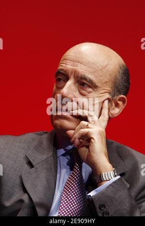 Bordeaux mayor Alain Juppe during the opening of the 2nd Franco-Chinese conference on decentralized cooperation, on 22 November 2007 in Bordeaux, southwestern France. Photo Patrick Bernard/ABACAPRESS.COM Stock Photo